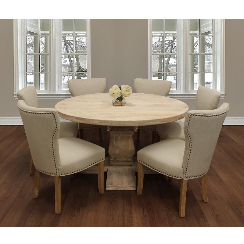 Benedict 7-Piece Dining Set with 58