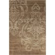 Quay 04 5X8 Hand Knotted Rug Wool Area Rug In Brown
