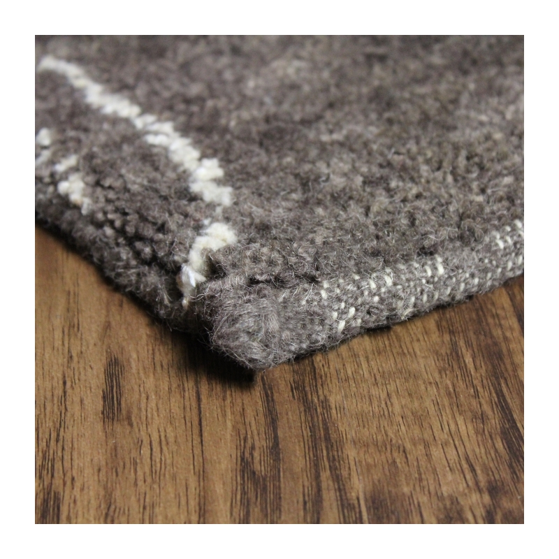 Quay 04 8X10 Hand Knotted Rug Wool Area Rug In Brown