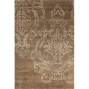 quay 04 8x10 hand knotted rug wool area rug in brown