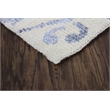 Emblem 01 2X3 Beige Knotted Wool Area Rug