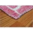 Emblem 02 1.6X1.6 Pink Handknotted Wool Area Rug