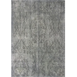 Emblem 03 5X8 Gray Handknotted Wool Area Rug