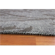 Emblem 03 8X10 Gray Handknotted Wool Area Rug