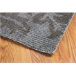 Emblem 03 2X3 Gray Handknotted Wool Area Rug