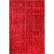 Emblem 03 2X3 Red Handknotted Wool Area Rug