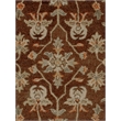 AB01 5x8 Aberdeen Brown Handtufted Wool Area Rug