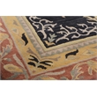 Ablon 01 5X8 Black Handtufted Wool Area Rug