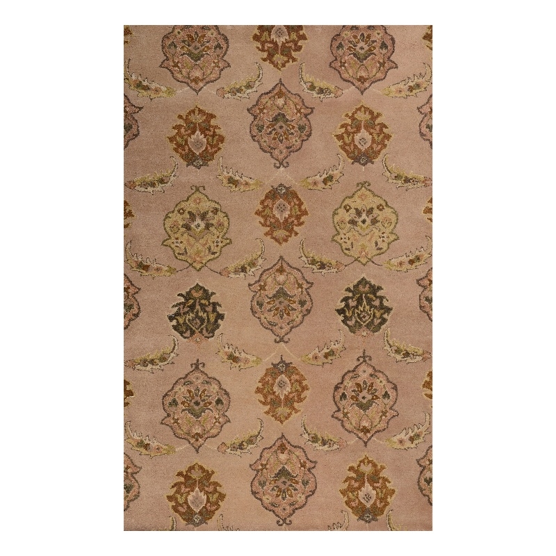 Belize 03 8X11 Beige Handtufted Wool Area Rug