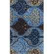 Belize 05 8x11 Blue Handtufted Wool Area Rug