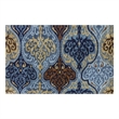 Belize 05 2.6X9.0 Blue Handtufted Wool Area Rug