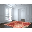 Belize 05 Wine Merlot 1.6X1.6 Handtufted Wool Area Rug