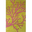 Calypso 06 4.0X6.0 Gold Handtufted Wool Area Rug
