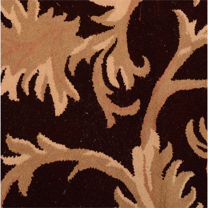 Dahlia 02 4X6 Red Handtufted Wool Area Rug