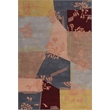 Dahlia 03 5X8 Blue/Multi-Color Handtufted Wool Area Rug
