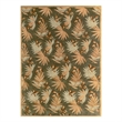 Fabio 01 8x11 Green Handtufted Wool Area Rug