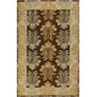 Flora 04 2X3 Mocha Brown Handtufted Wool Area Rug