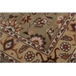 Jasmine 03 5X8 Green Handtufted Wool Area Rug