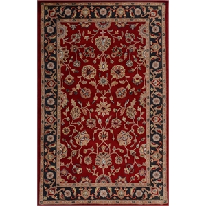 Jasmine 03 4X6 Red Handtufted Wool Area Rug