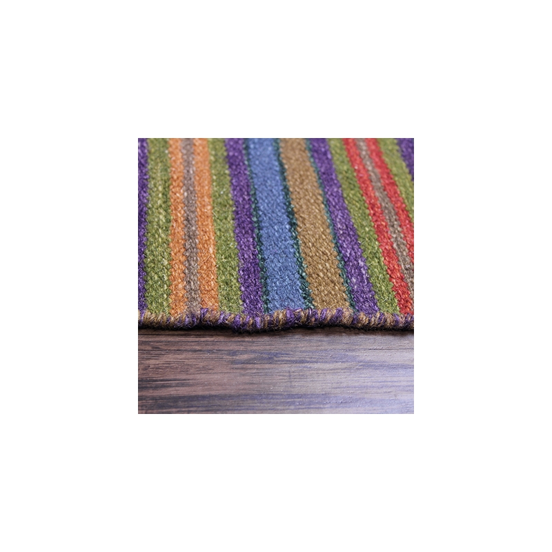 Kilim 05 2X3 Gold Handwoven Wool Area Rug