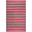 Kilim 05 8X11 Pink Handwoven Wool Area Rug