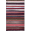 Kilim 05 4X6 Red Handwoven Wool Area Rug