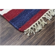 Kilim 05 8X11 Red Handwoven Wool Area Rug