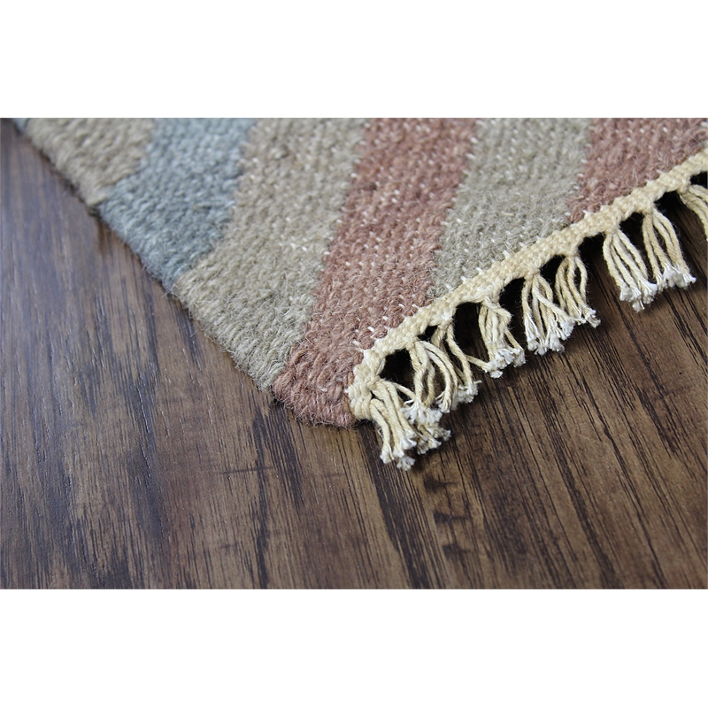 Kilim 22 Gold 5X8 Handwoven Wool Area Rug