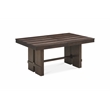 Scottsdale 7-Piece Extendable Dining Set with 6 Solid Wood Antique Brown Chairs