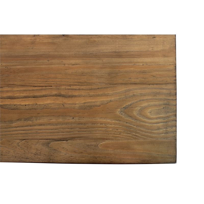 Samara 4-Door Recycled Pine Wood Sideboard in Natural Finish