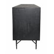 Samara 6-Door Recycled Pine Wood Sideboard with an Iron Base