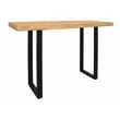 Sycamore Rustic Solid Wood Console Table with Live Edge in a Natural Finish