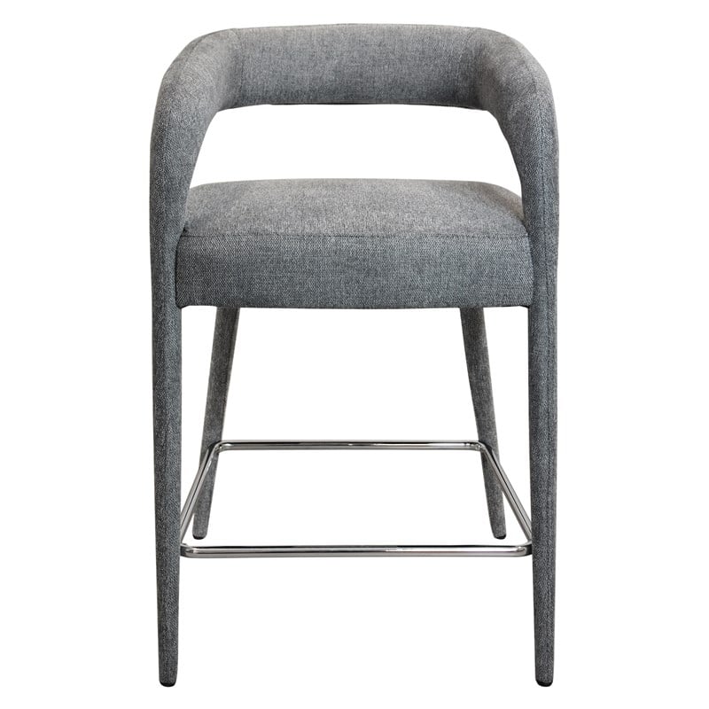 Cole 5 Piece Gathering Set With Counter Table And 4 Galway Grey Counter Chairs