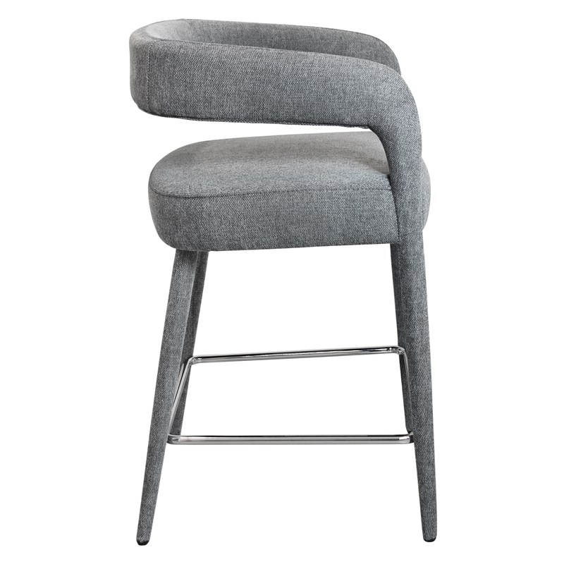 Cole 5 Piece Gathering Set With Counter Table And 4 Galway Grey Counter Chairs