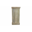 Tropez 4 Glass Door Sideboard Sand Natural Finish on Mango Wood