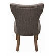 Logan 9- Piece Dining Set with 8 Jill Dark Gray Dining Chairs