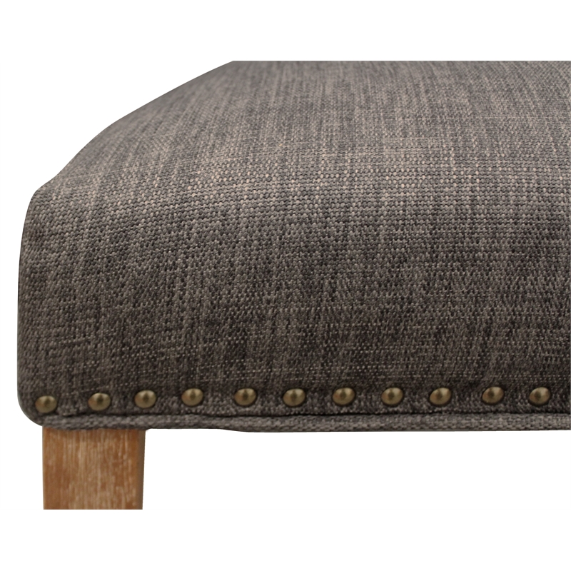 Logan 9- Piece Dining Set with 8 Jill Dark Gray Dining Chairs