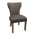 Logan 9- Piece Dining Set with 8 Jill Dark Gray Dining Chairs