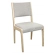 Logan 9-Piece Dining Set with 8 Ash Gray Boucle Dining Chairs