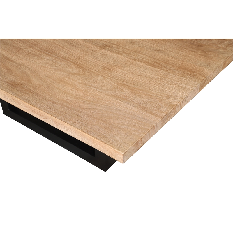 Logan-Piece Dining Set with 8 Galway Side Chairs in Teal Linen Fabric