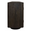 Sullivan Solid Wood 6-Door Sideboard in Dark Brown Finish