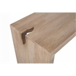 Argyle 4-Piece Counter Table Modern Light Ash Ivory Finish Reclaimed Solid Wood