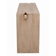 Argyle 4-Piece Counter Table Modern Light Ash Ivory Finish Reclaimed Solid Wood