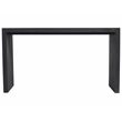 Argyle 4-Piece Counter Table Modern Graphite Black Finish Reclaimed Solid Wood