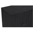 Orchard 6-Door Sideboard in Transitional Graphite Black on Reclaimed Solid Wood