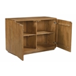 Bernard 2-Door Sideboard in Modern Acacia Tan Finish on Acacia Solid Wood