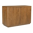 Bernard 2-Door Sideboard in Modern Acacia Tan Finish on Acacia Solid Wood