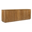 Bernard 6-Door Sideboard in Modern Acacia Tan Finish on Acacia Solid Wood