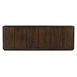 Bernard 6-Door Sideboard in Modern Barista Brown Finish on Acacia Solid Wood