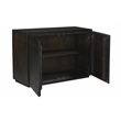 Flagstaff 2-Door Sideboard in a Modern Barista Brown Finish on Solid Wood